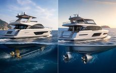 Article Image for Comparing Shaft Drive and Pod Drive Motor Yachts